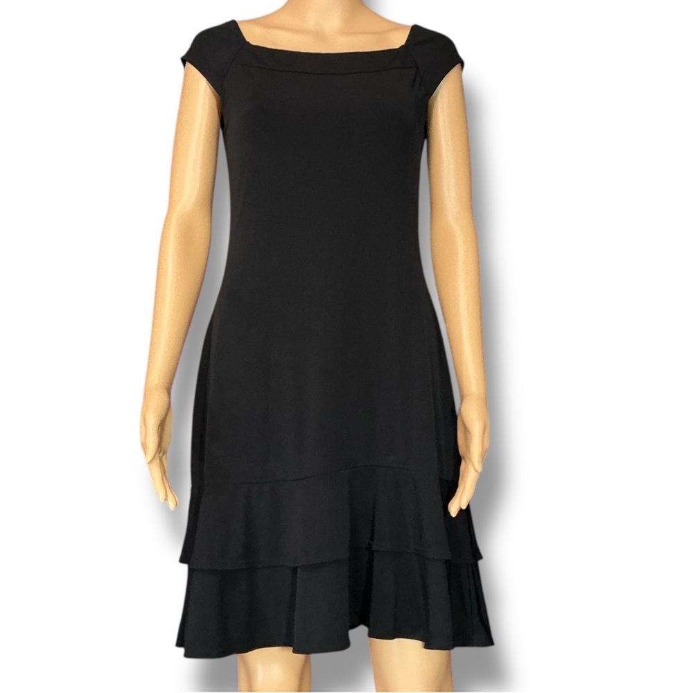 White House Black Market Little Black Dress Sleeveless Tunic A Line Dress